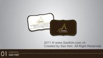 Danh thiếp Alaska - card visit Alaska