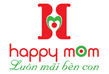 Thiết kế logo, nhận diện thương hiệu thời trang mẹ và bé Happy Mom