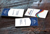 Mẫu thiết kế namecard trong hệ thống nhận diện của Long Đức