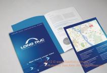 Mẫu thiết kế hồ sơ năng lực của khu công nghiệp Long Đức