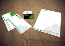 Mẫu thiết kế stationery  Le Tran Construction