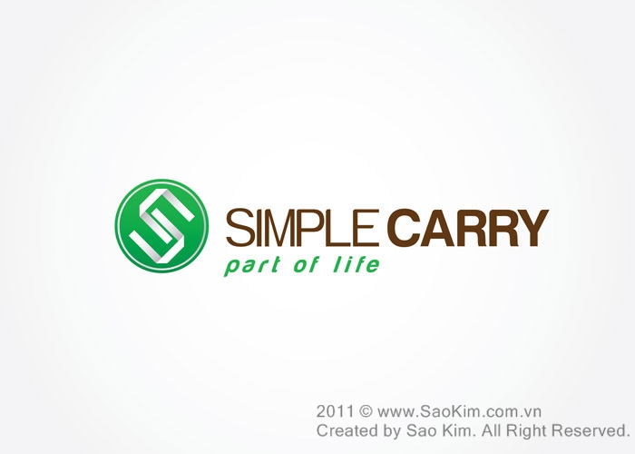 Thiết kế logo Simple Carry