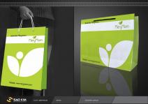 Thiết kế logo thời trang đầm bầu MERYMOM