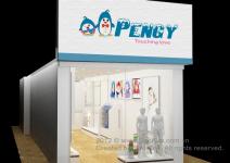 Mẫu thiết kế logo - nhận diện thương hiệu ứng dụng cho nhãn thời trang trẻ em Pengy
