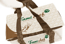 Mẫu thiết kế tờ túi đựng sản phẩm của FamiChef