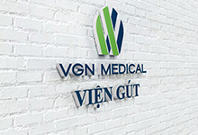 Thiết kế logo viện nghiên cứu bệnh gút VGN Medical