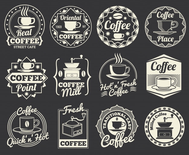 50 mẫu logo thương hiệu cafe đầy cảm hứng