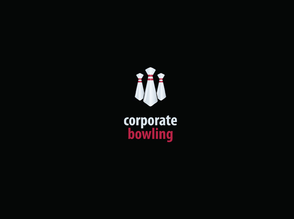 Mẫu thiết kế logo sáng tạo - Corporate bowling