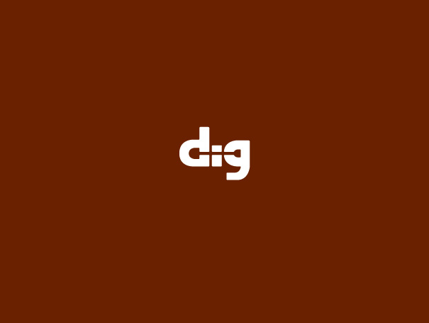 Mẫu thiết kế logo sáng tạo - Dig