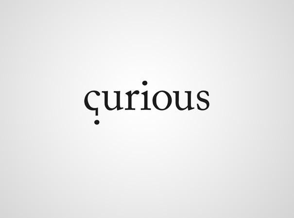 Mẫu thiết kế logo sáng tạo - Curious