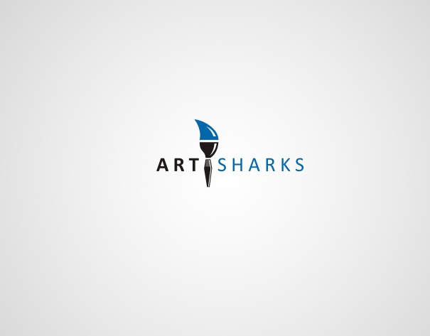 Mẫu thiết kế logo sáng tạo - Art Sharks
