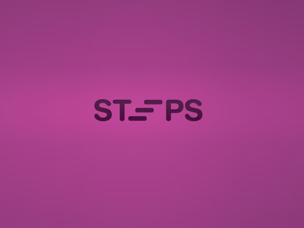 Mẫu thiết kế logo sáng tạo - Steps