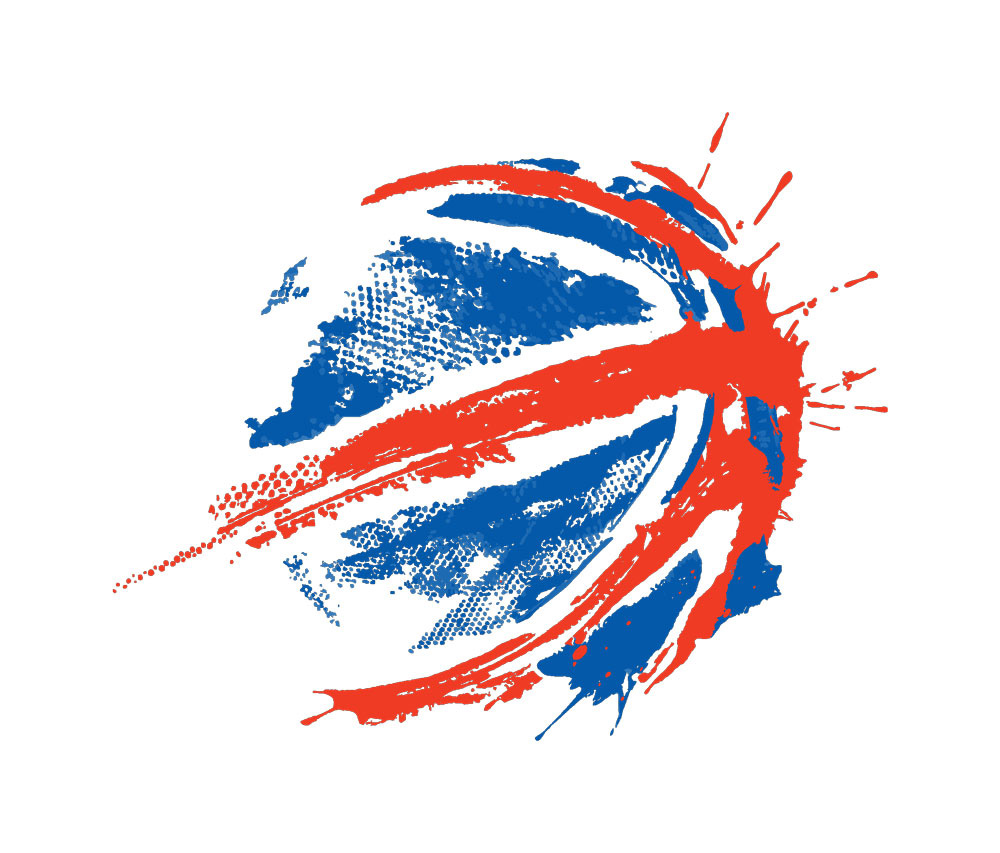 Thiết kế logo lấy cảm hứng từ môn thể thao bóng rổ