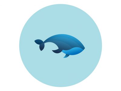 30 mẫu thiết kế logo cá voi sáng tạo