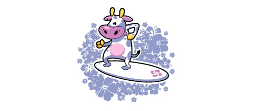 19-Surfingcow
