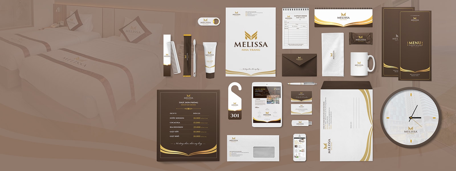 Thiết kế thương hiệu Melisa