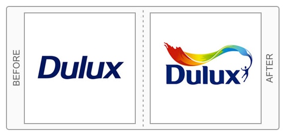 Máº«u thiáº¿t káº¿ logo má»›i cá»§a Dulux vá»›i thông Ä‘iá»‡p Let's color