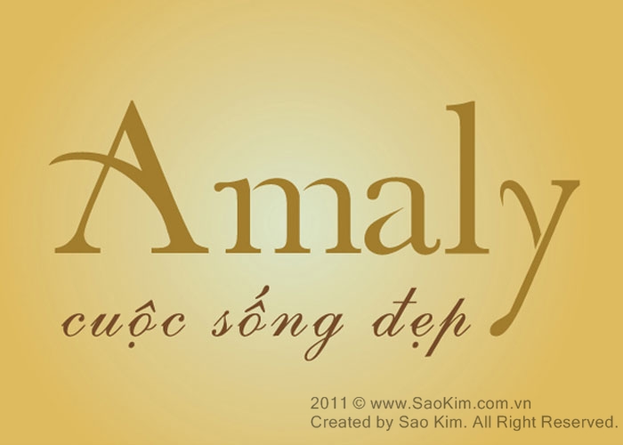 Thiết kế logo Amany