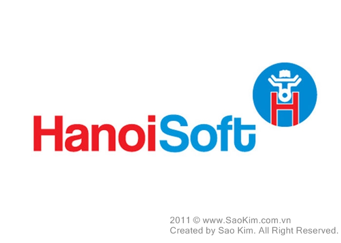 Logo công ty CP phần mềm Hà Nội(Hanoisoft)