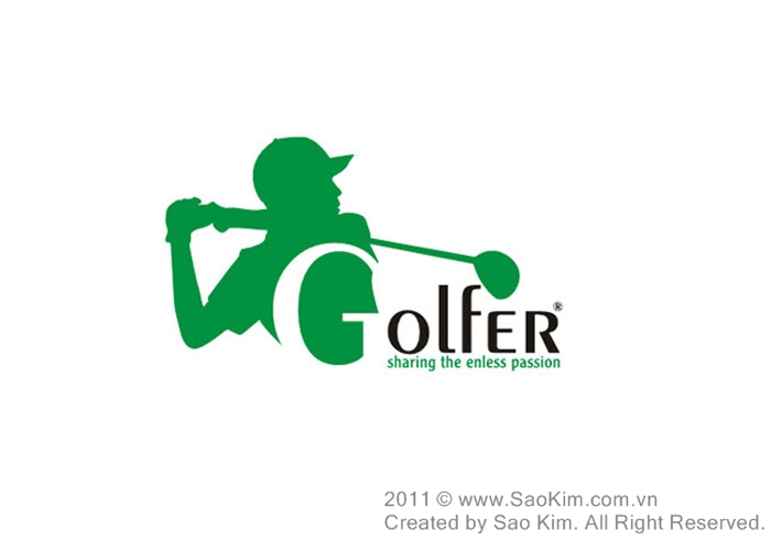 Logo Golfer