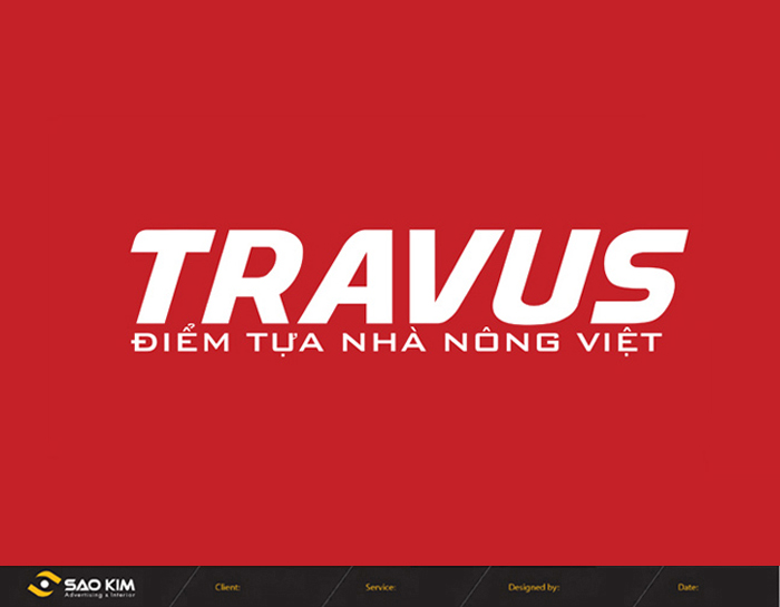 Thiết kế logo & hệ thống nhận diện thương hiệu cty cp Trần Vương - Travus