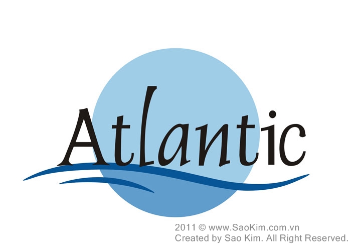 Thiết kế logo Atlantic