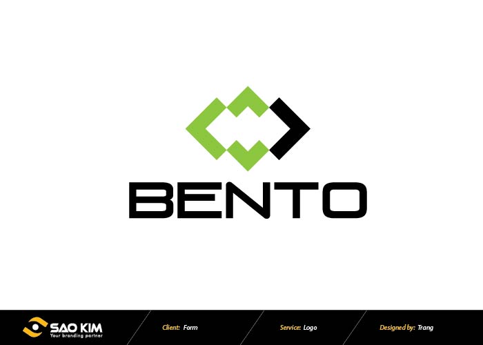 Đặt tên thương hiệu và thiết kế logo Bento
