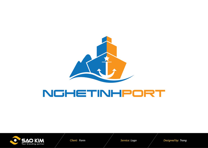 Thiết kế logo Cảng Nghệ Tĩnh