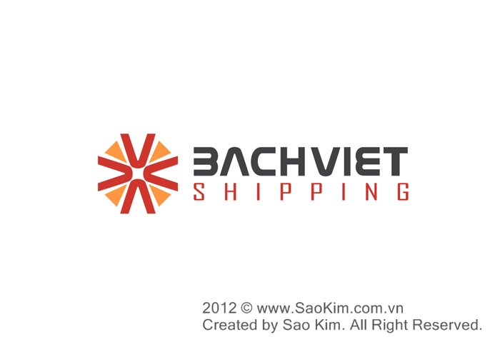 Logo công ty vận tải biển Bách Việt
