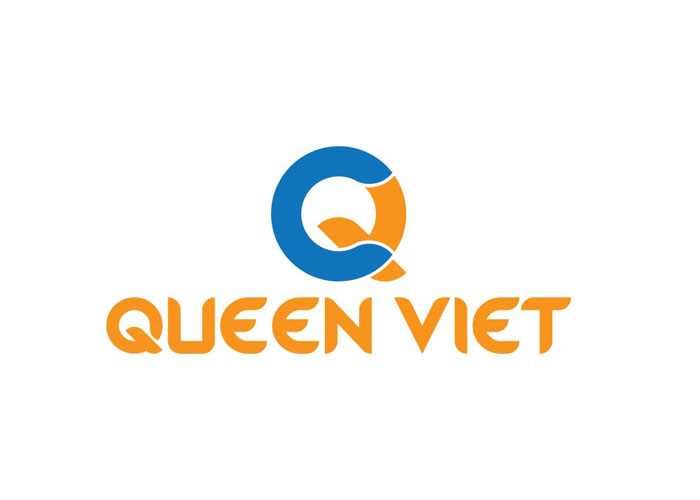 Thiết kế logo công ty vật liệu xây dựng Queen Viet