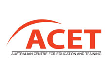 Bộ nhận diện thương hiệu đào tạo Anh ngữ ACET