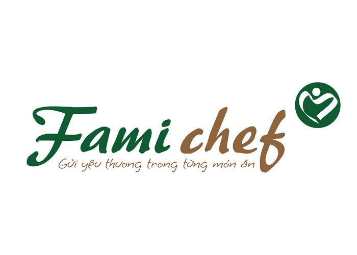 Thiết kế logo thực phẩm sơ chế FamiChef