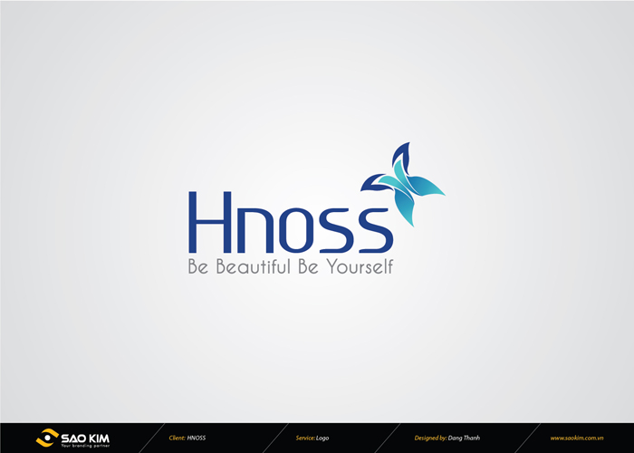 Thiết kế logo thương hiệu thời trang Hnoss