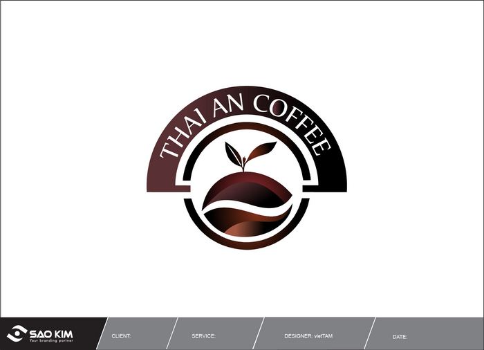 Thiết kế logo và nhận diện thương hiệu cafe Thái An